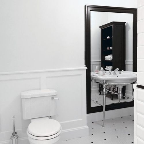 Meuble de salle de bain classique - AKAN-handmade furniture - en bois / mural / avec miroir