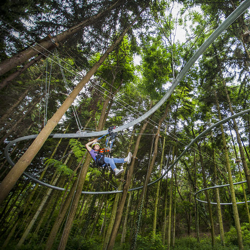 Téléphérique pour aire de jeu - ROLLGLIDER - Walltopia
