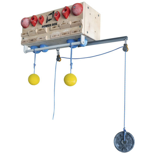 Grimpeur d'intérieur - POWER BOX : PULLEY SYSTEM   - Walltopia - d'entraînement