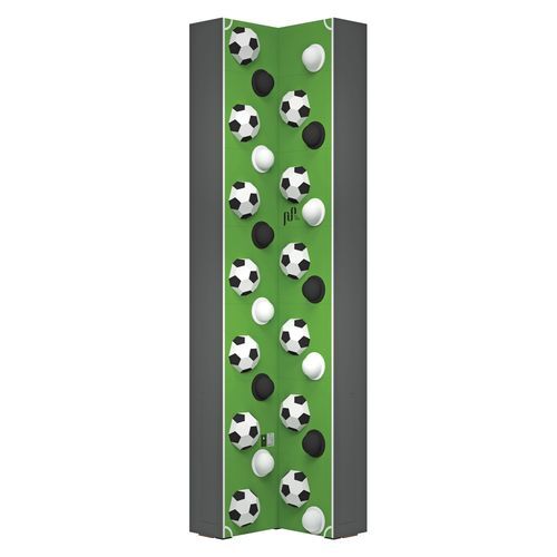 Mur d'escalade fixe - SOCCER   - Walltopia - pour aire de jeux / interactif / d'extérieur