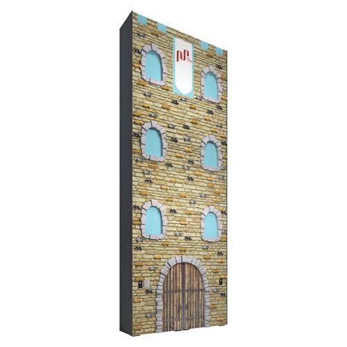 Mur d'escalade fixe - THE CASTLE  - Walltopia - pour aire de jeux / interactif / d'extérieur