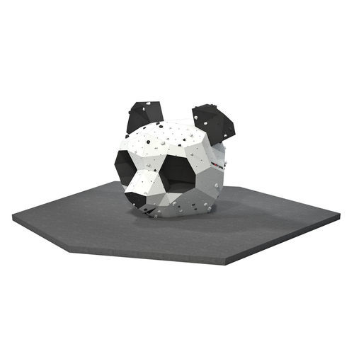 Grimpeur pour aire de jeux - CURIOUS PANDA - Walltopia - pour parcours de santé / modulaire