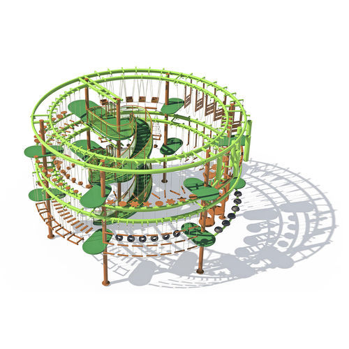 Parcour d'obstacles pour fitness - CIRCLE  - Walltopia - pour aire de jeux / de slalom / plate-forme