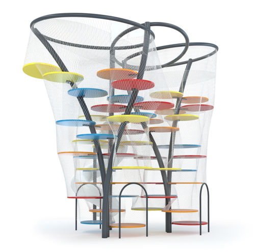 Parcour d'obstacles pour aire de jeux - STANDARD  - Walltopia - pour établissement public / plate-forme / passerelle