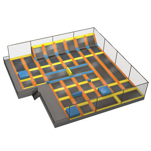 Trampoline pour aire de jeux - ARENA - Walltopia - carré / pour espace public / pour école maternelle