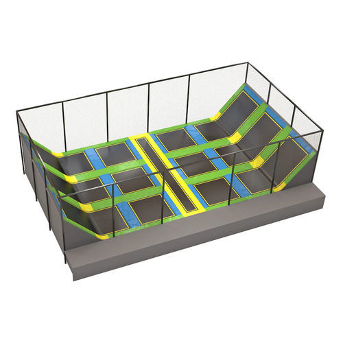 Trampoline pour aire de jeux - DODGE BALL COURT  - Walltopia - carré / pour espace public / pour école maternelle