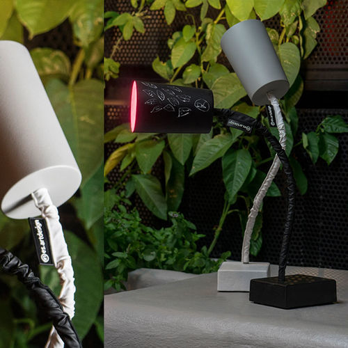 Lampe de table - Paint T2 lavagna - in-es artdesign - en acier / en fonte / en nylon