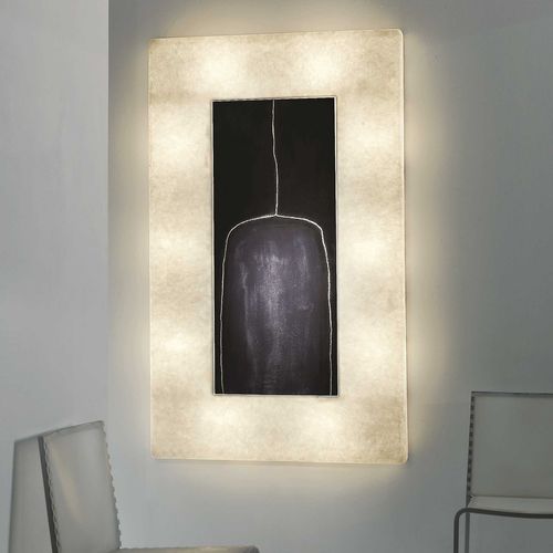 Applique murale contemporaine - Lunar bottle 2 - in-es artdesign - d'intérieur / en Nebulite® / rectangulaire