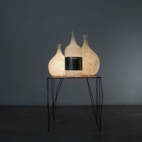 Lampe de table - Luce liquida 2 - in-es artdesign - en polycarbonate / en Nebulite® / contemporaine