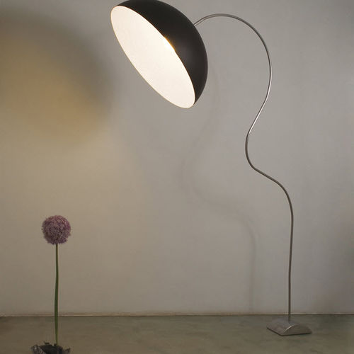 Lampe sur pied - Mezza luna piantana - in-es artdesign - en acier / en fonte / en Nebulite®