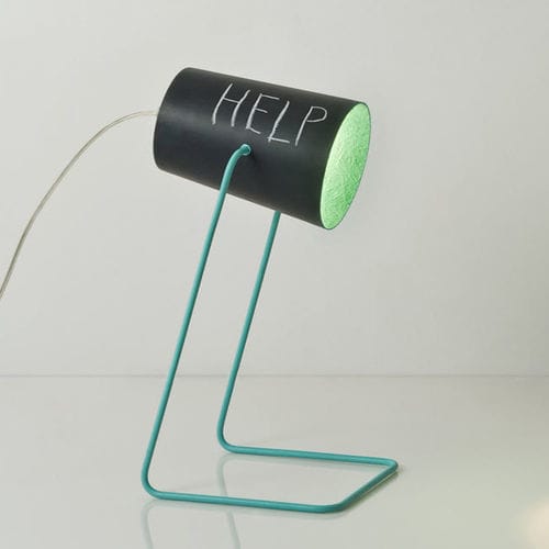 Lampe de table - Paint T lavagna - in-es artdesign - en acier / en Nebulite® / moderne