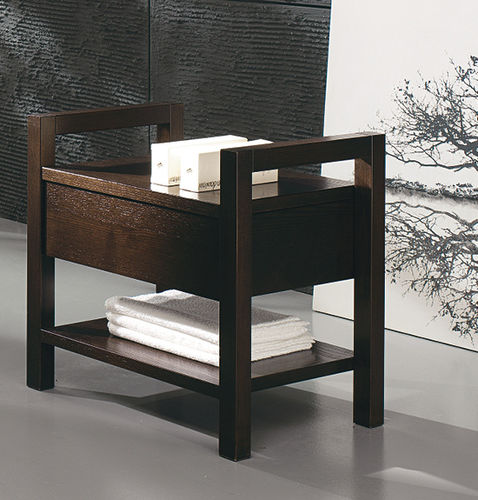 Meuble de salle de bain contemporain - ANGELICA: 55 - EBAN - en bois
