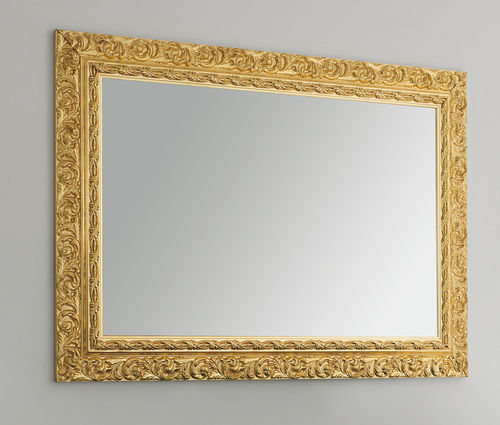 Miroir de salle de bain mural - AURORA - EBAN - classique / rectangulaire / en bois massif