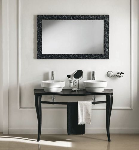 Meuble vasque double - ISABELLA - EBAN - à poser / en bois / de style