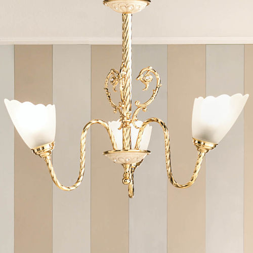 Lustre classique - VICTORIA - EBAN - en métal / en céramique