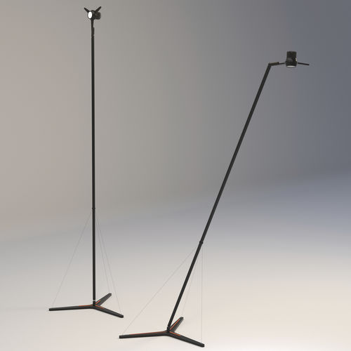 Lampe sur pied - Y3  - Martinelli Luce Spa - en aluminium / contemporaine / d'intérieur