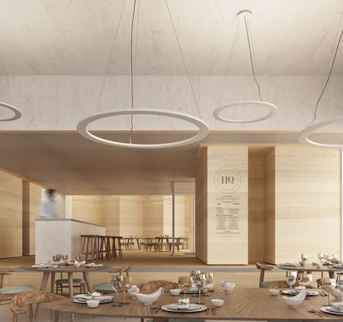 Luminaire suspendu - CIRCULAR SLIM - Martinelli Luce Spa - à LED / rond / IP20