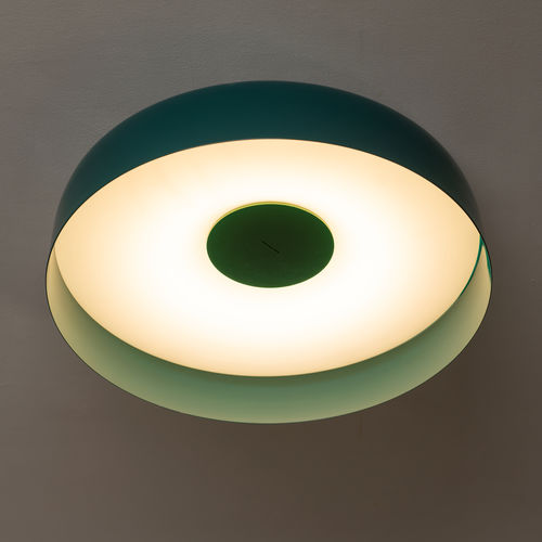 Plafonnier contemporain - PAPAVERO - Martinelli Luce Spa - rond / en aluminium peint / en méthacrylate