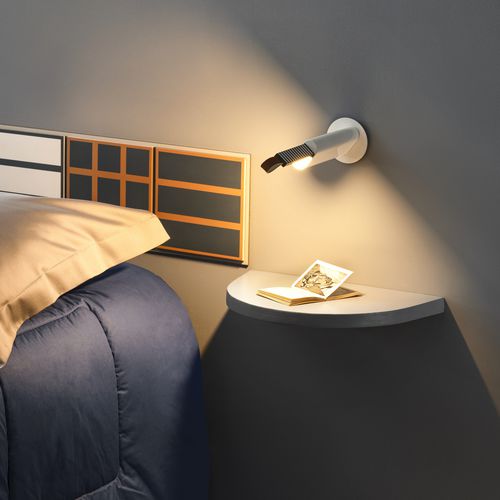 Applique murale contemporaine - METRICA - Martinelli Luce Spa - d'intérieur / en aluminium / fixe