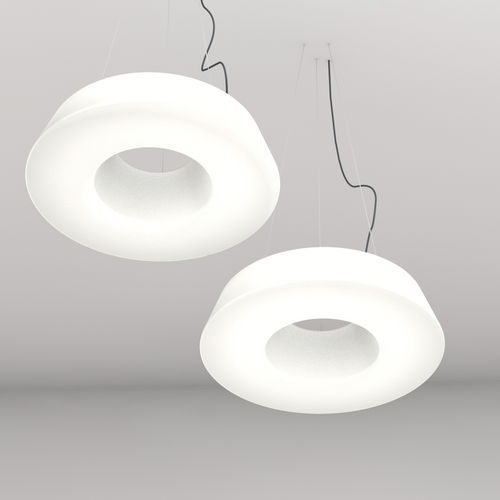 Suspension - CIRCULAR POL  - Martinelli Luce Spa - en acier / en polyéthylène / design original