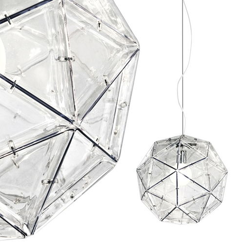 Suspension - POLIEDRO  - Martinelli Luce Spa - en métal / en méthacrylate / design original