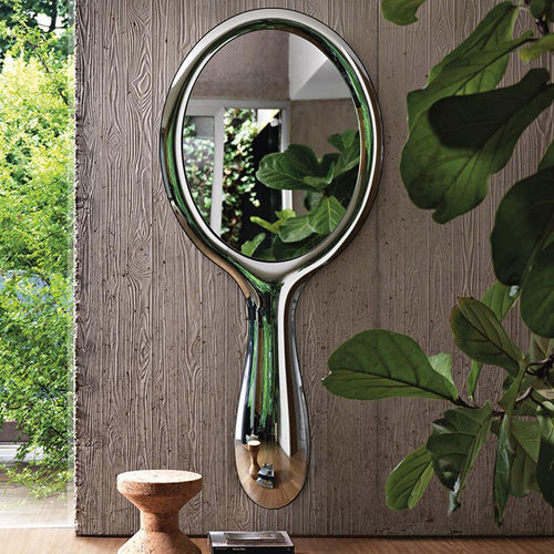 Miroir mural - LOLLIPOP - FIAM ITALIA - contemporain / ovale / en métal