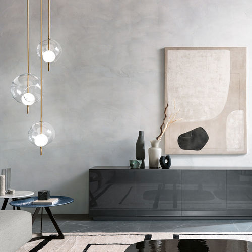 Lampe en verre soufflé - PEARL - FIAM ITALIA - suspension / en métal / en verre de Murano