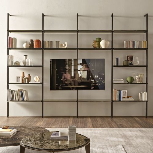 Étagère murale - REMIND - FIAM ITALIA - modulable / sol plafond / contemporaine