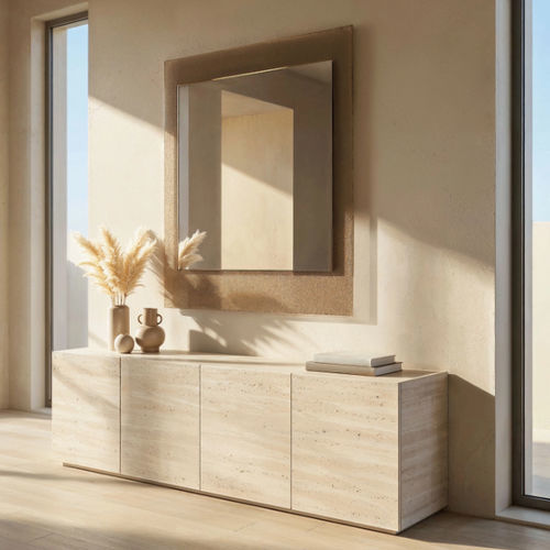 Miroir mural - ISTANTE - FIAM ITALIA - professionnel / contemporain / rectangulaire