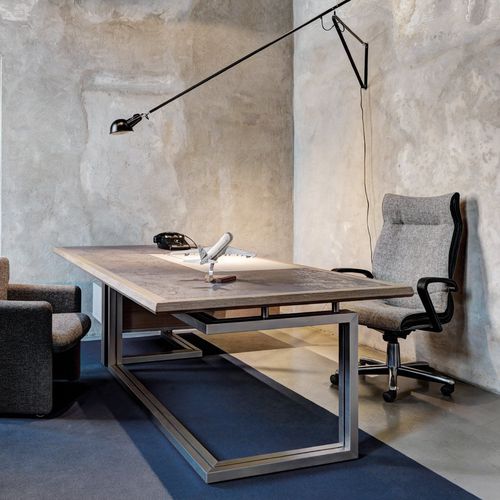 Bureau de direction - VARA T503 - TECNO - contemporain / en bois / en métal