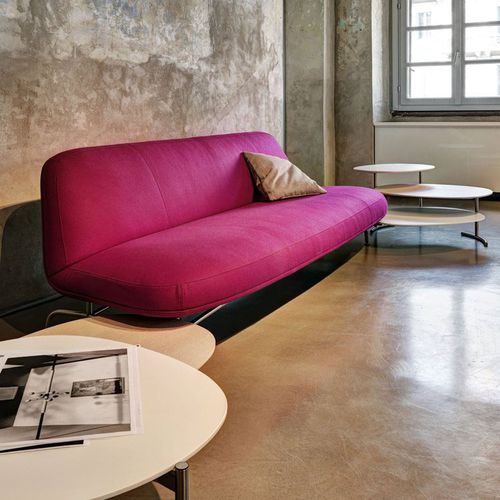 Banquette contemporaine - ARCHIPELAGO D502 - TECNO - en tissu / en cuir / professionnelle