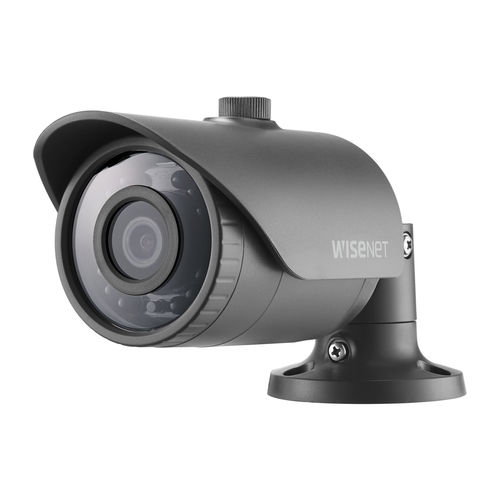 Caméra de sécurité fixe - SCO-6025R - Hanwha Techwin - bullet / à encastrer / couleur