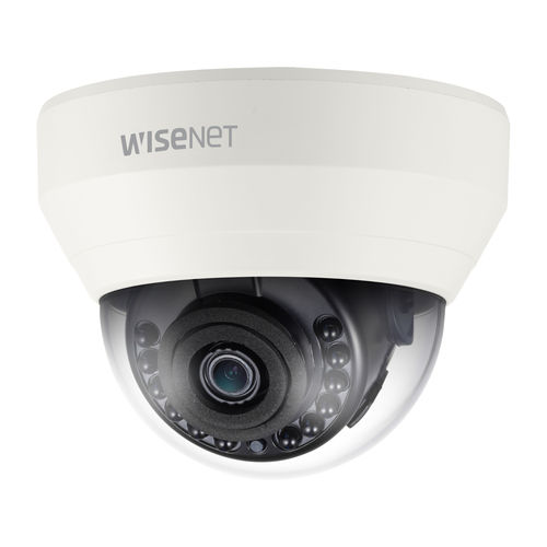 Caméra de sécurité fixe - SCD-6025R - Hanwha Techwin - dôme / à encastrer / couleur