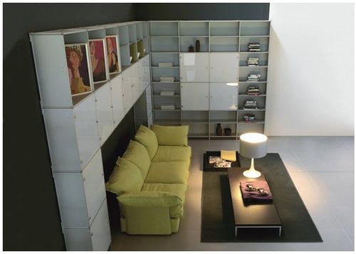 Ensemble mural de salon contemporain - LIVING - Fitting