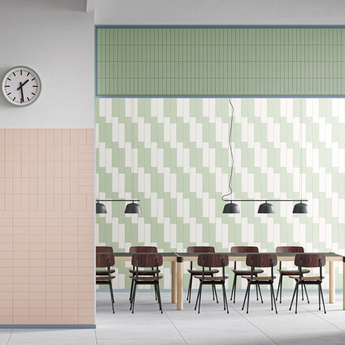 Carrelage en céramique - SYSTEM RETTANGOLO - Ceramica VOGUE - en grès / brillant / émaillé
