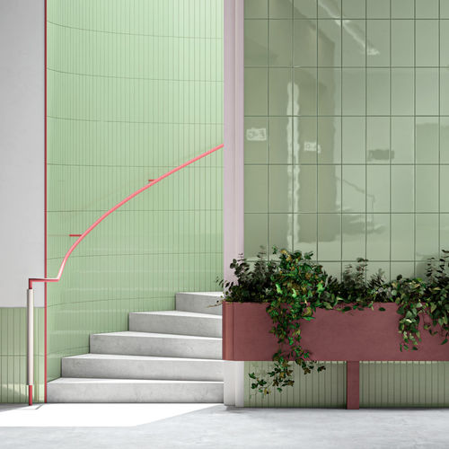 Carrelage en céramique - SYSTEM - Ceramica VOGUE - en grès / finition brillante / satiné