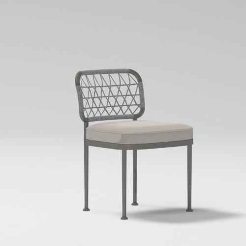 Chaise contemporaine - CURIO - POINT - d'intérieur / en acrylique / en aluminium