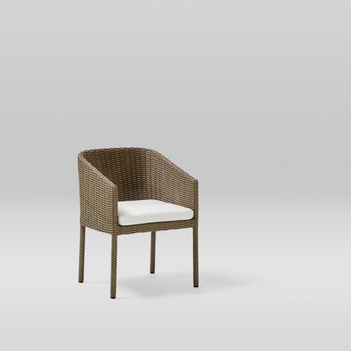 Chaise de salle à manger contemporaine - HERITAGE - POINT - d'intérieur / en tissu / en frêne