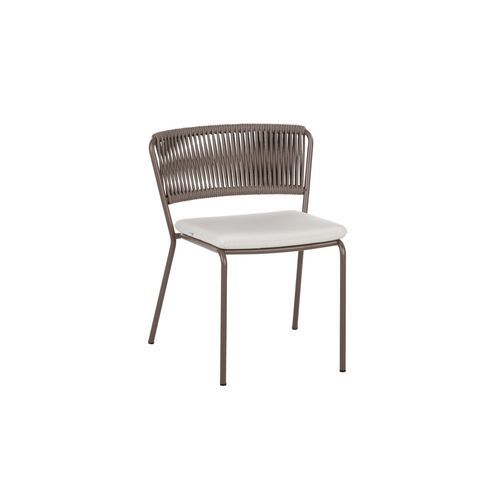 Chaise contemporaine - WEAVE - POINT - d'intérieur / en aluminium / aluminium