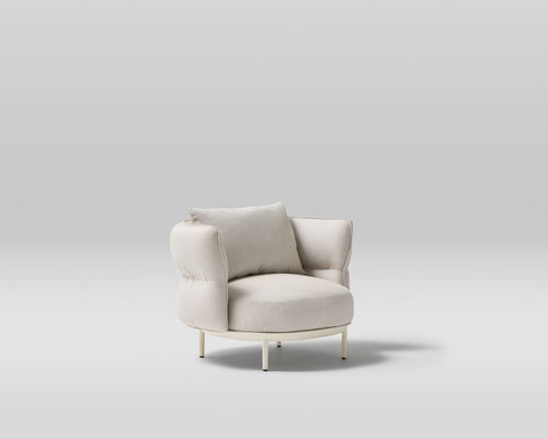 Fauteuil contemporain - AMBA - POINT - en mousse de polyuréthane / en acrylique / en aluminium