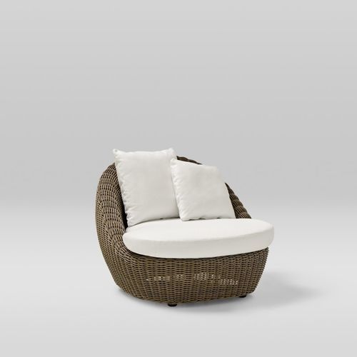 Fauteuil contemporain - HERITAGE - POINT - en mousse de polyuréthane / en tissu / en bois courbé
