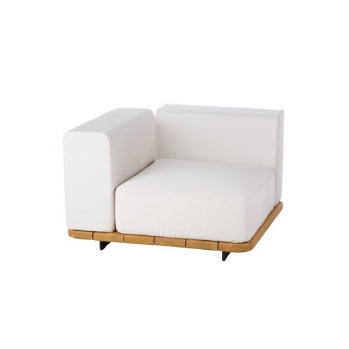 Fauteuil contemporain - PAL - POINT - en mousse / en teck / époxy
