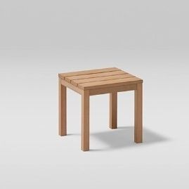 Table contemporaine - KHAN - POINT - en bois / avec piètement en bois / rectangulaire
