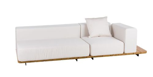 Canapé modulable - PAL - POINT - contemporain / en mousse / en teck