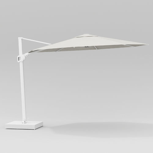 Parasol cylindrique - MARE - POINT - à mât central / en tissu / en aluminium peint
