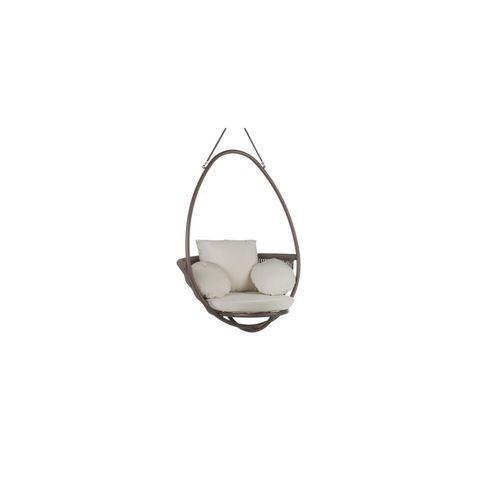 Chaise suspendue contemporaine - WEAVE - POINT - d'extérieur / en aluminium / en tissu