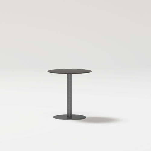 Table basse contemporaine - LIS - POINT - en aluminium peint / en porcelaine / en teck
