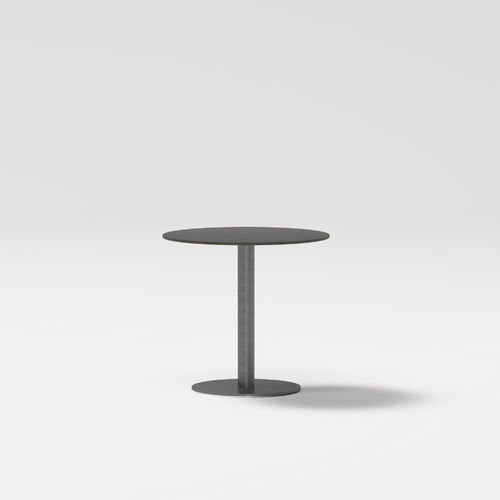 Table à manger contemporaine - LIS - POINT - en aluminium peint / en porcelaine / en teck