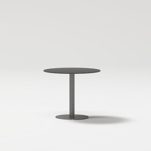Table à manger contemporaine - LIS - POINT - en aluminium peint / en porcelaine / en teck