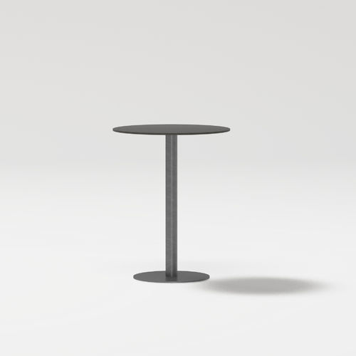 Table contemporaine - LIS - POINT - en aluminium peint / en porcelaine / en teck